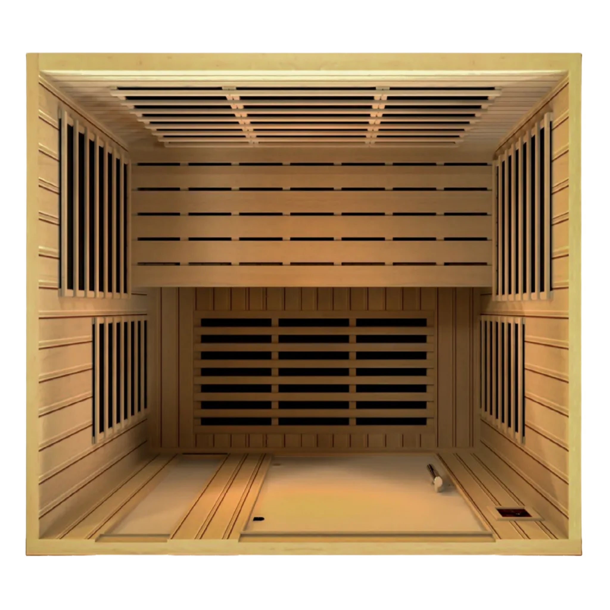Dynamic “Lugano” 3 Person Low EMF FAR Infrared Sauna (DYN-6336-02)