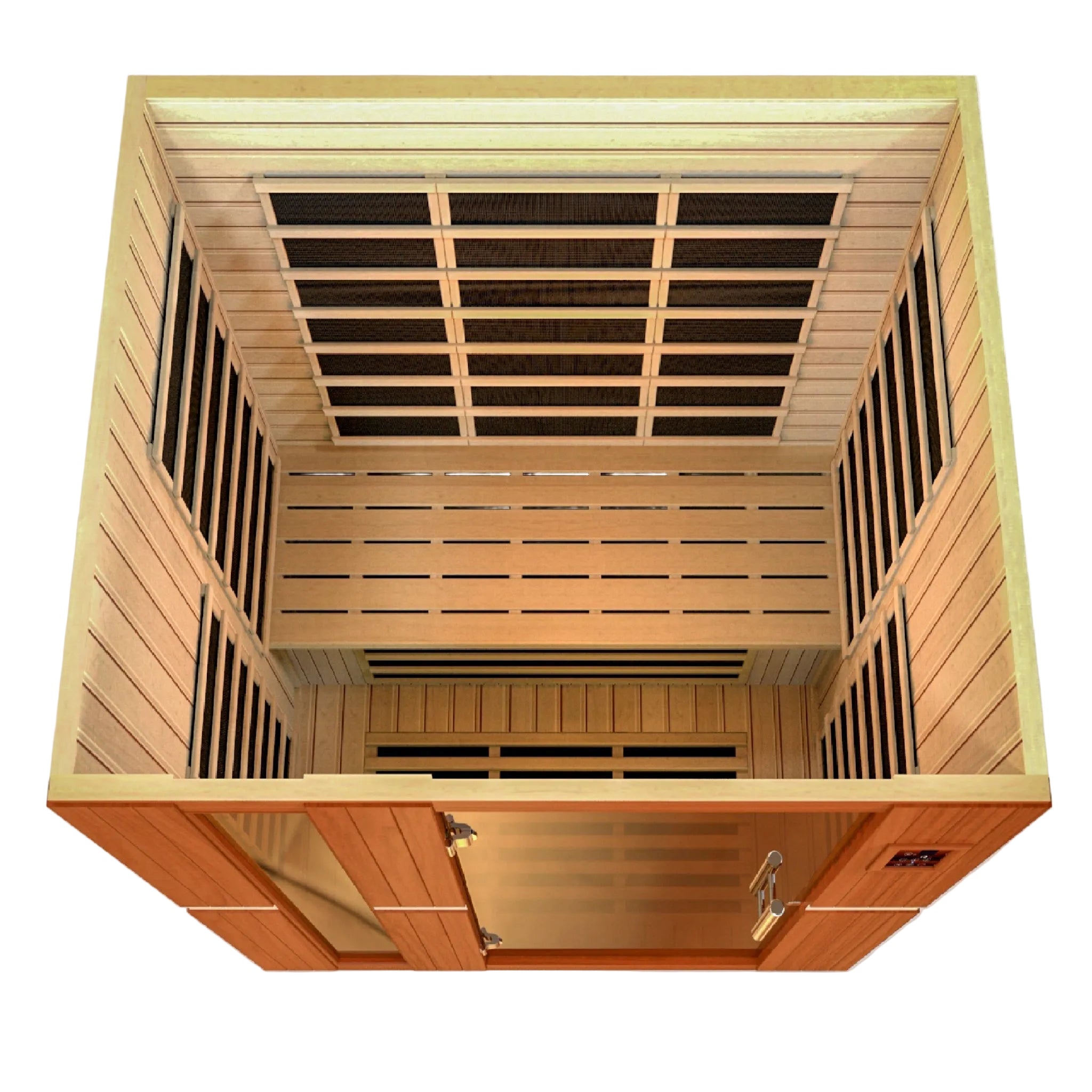 Dynamic “Lugano” 3 Person Low EMF FAR Infrared Sauna (DYN-6336-02)