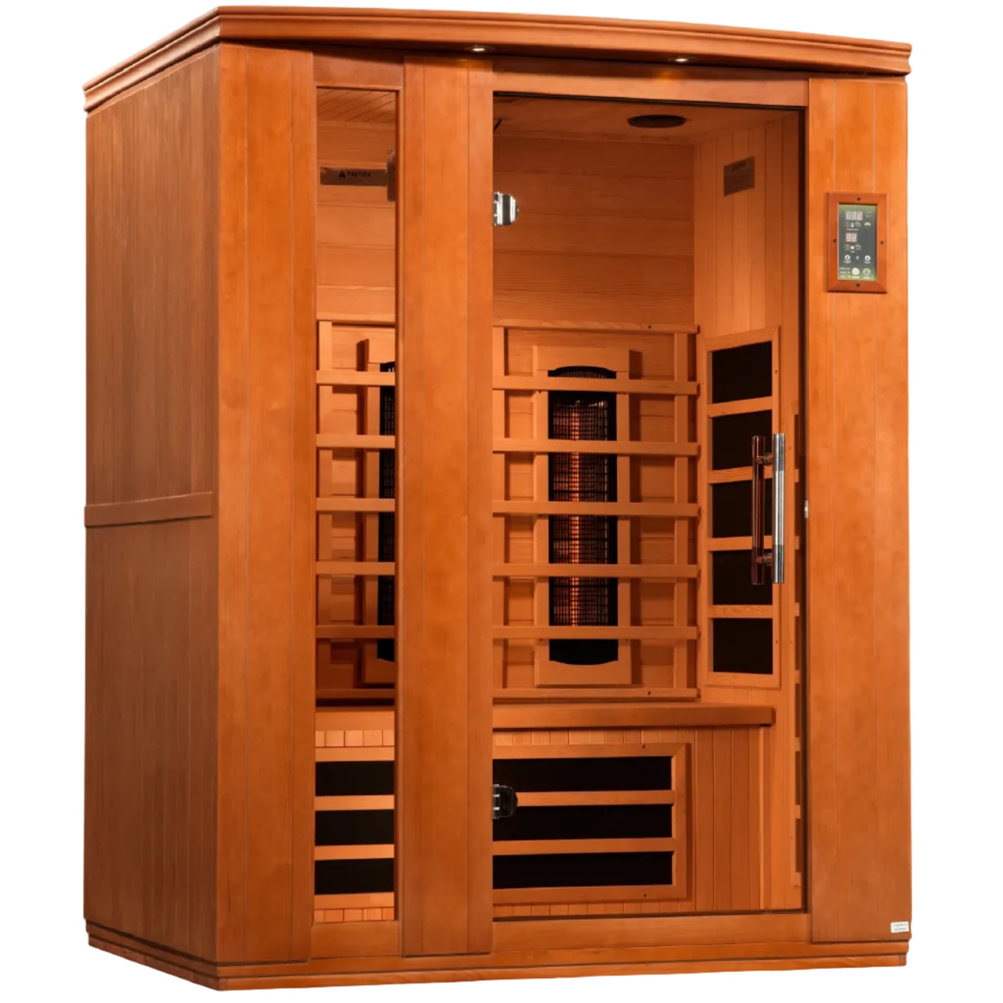 Dynamic Lugano 3 Person Full Spectrum Near Zero EMF Infrared Sauna (DYN-6336-03 FS)