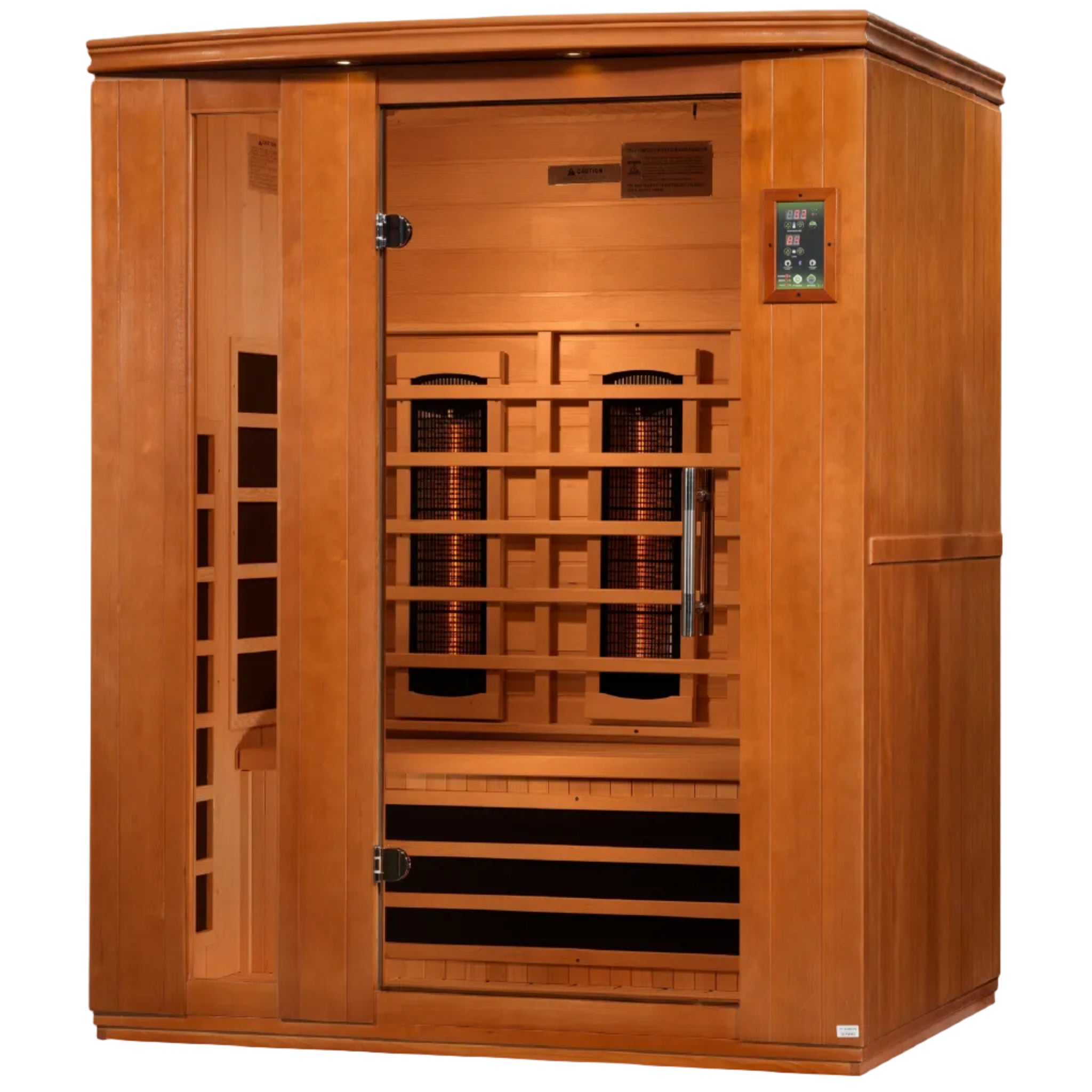 Dynamic Lugano 3 Person Full Spectrum Near Zero EMF Infrared Sauna (DYN-6336-03 FS)