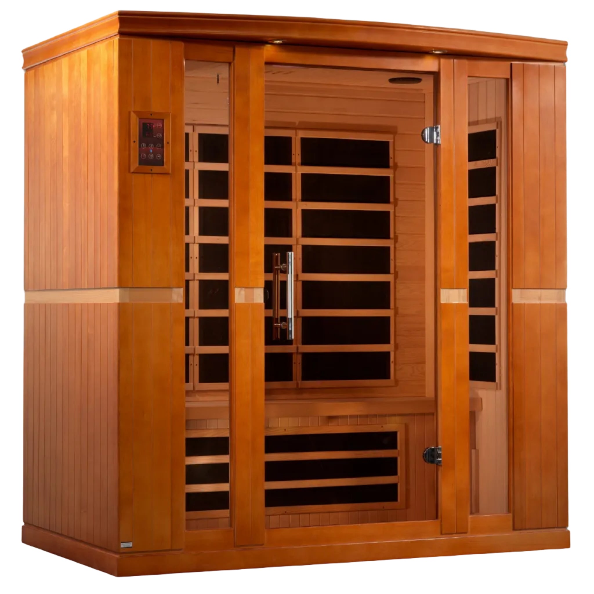 Dynamic “Bergamo” 4 Person Low EMF FAR Infrared Sauna (DYN-6440-01)