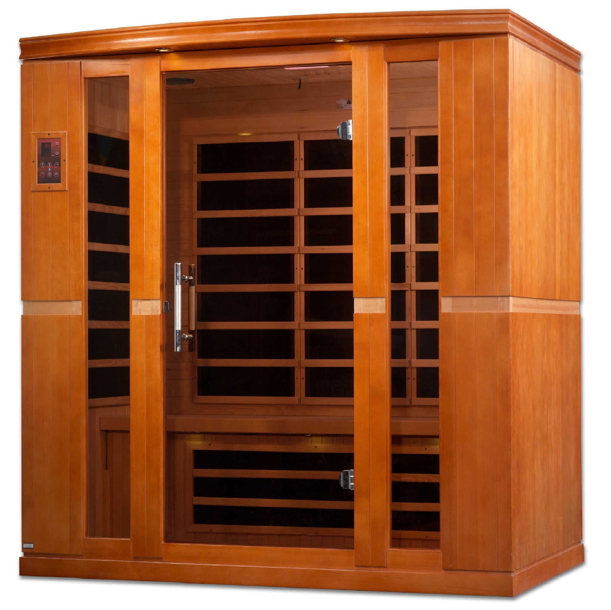 Dynamic “Bergamo” 4 Person Low EMF FAR Infrared Sauna (DYN-6440-01)