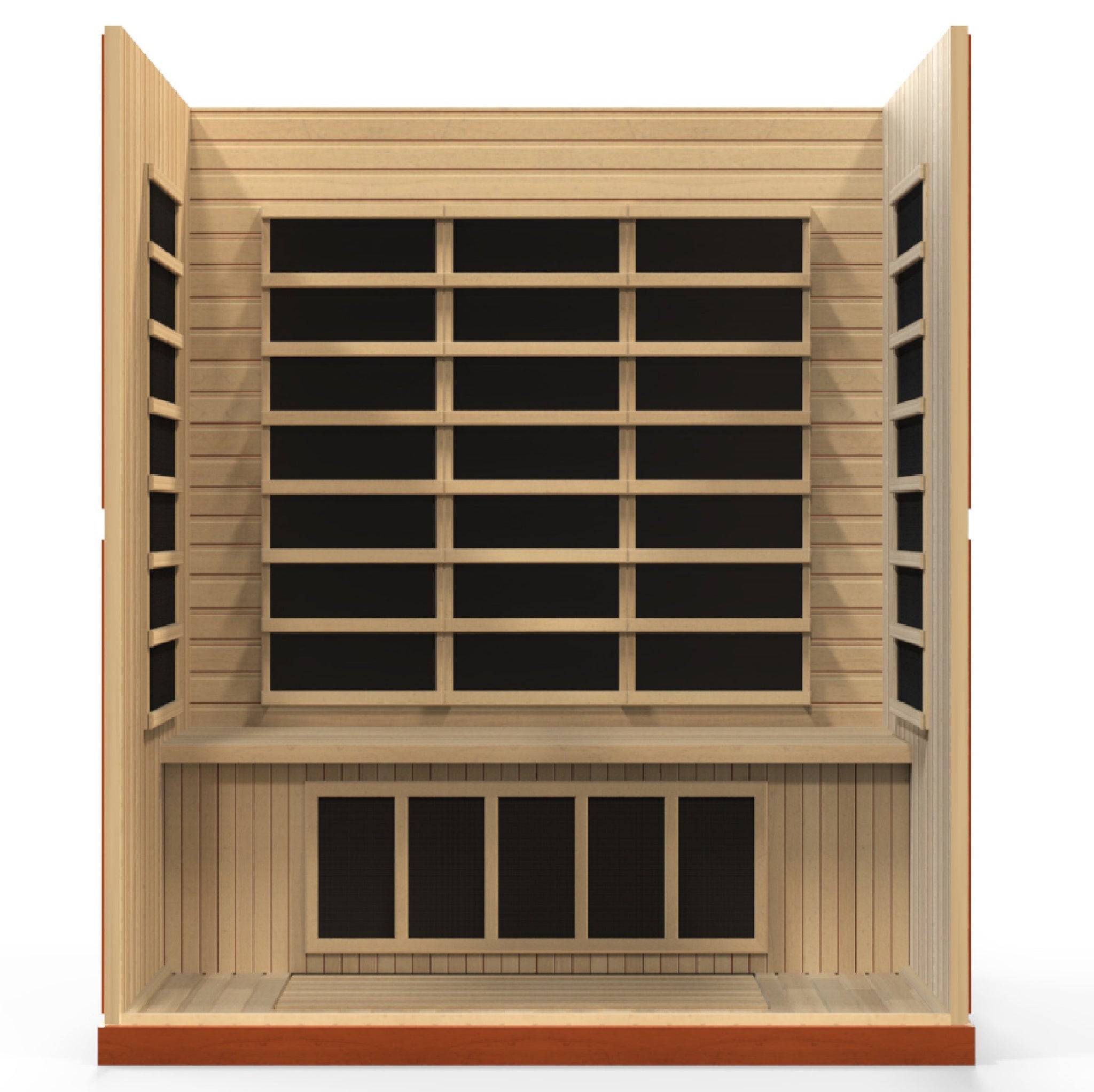Dynamic “Bergamo” 4 Person Low EMF FAR Infrared Sauna (DYN-6440-01)