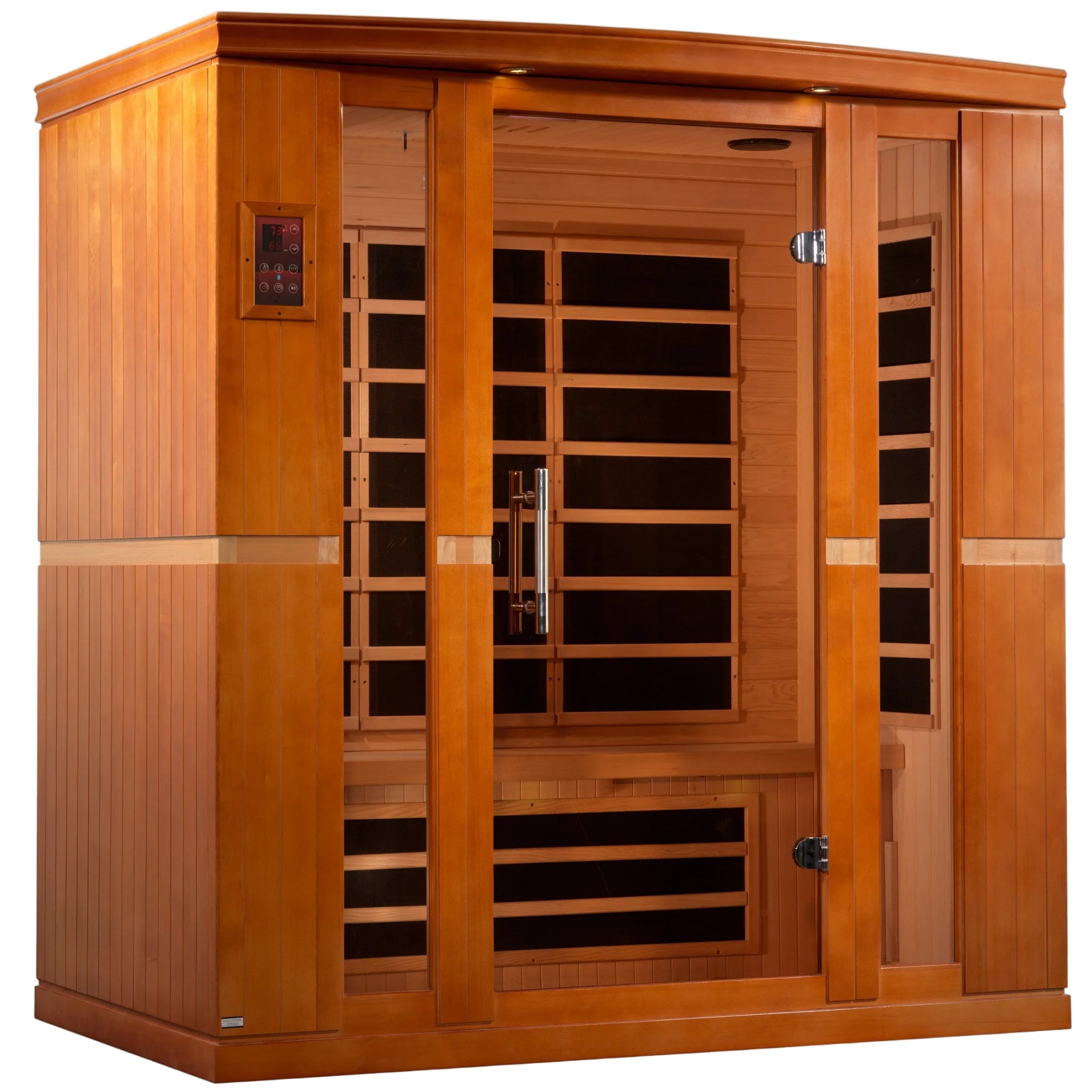 Dynamic "Bergamo Elite" 4 Person Ultra Low EMF FAR Infrared Sauna (DYN-6440-01 Elite)