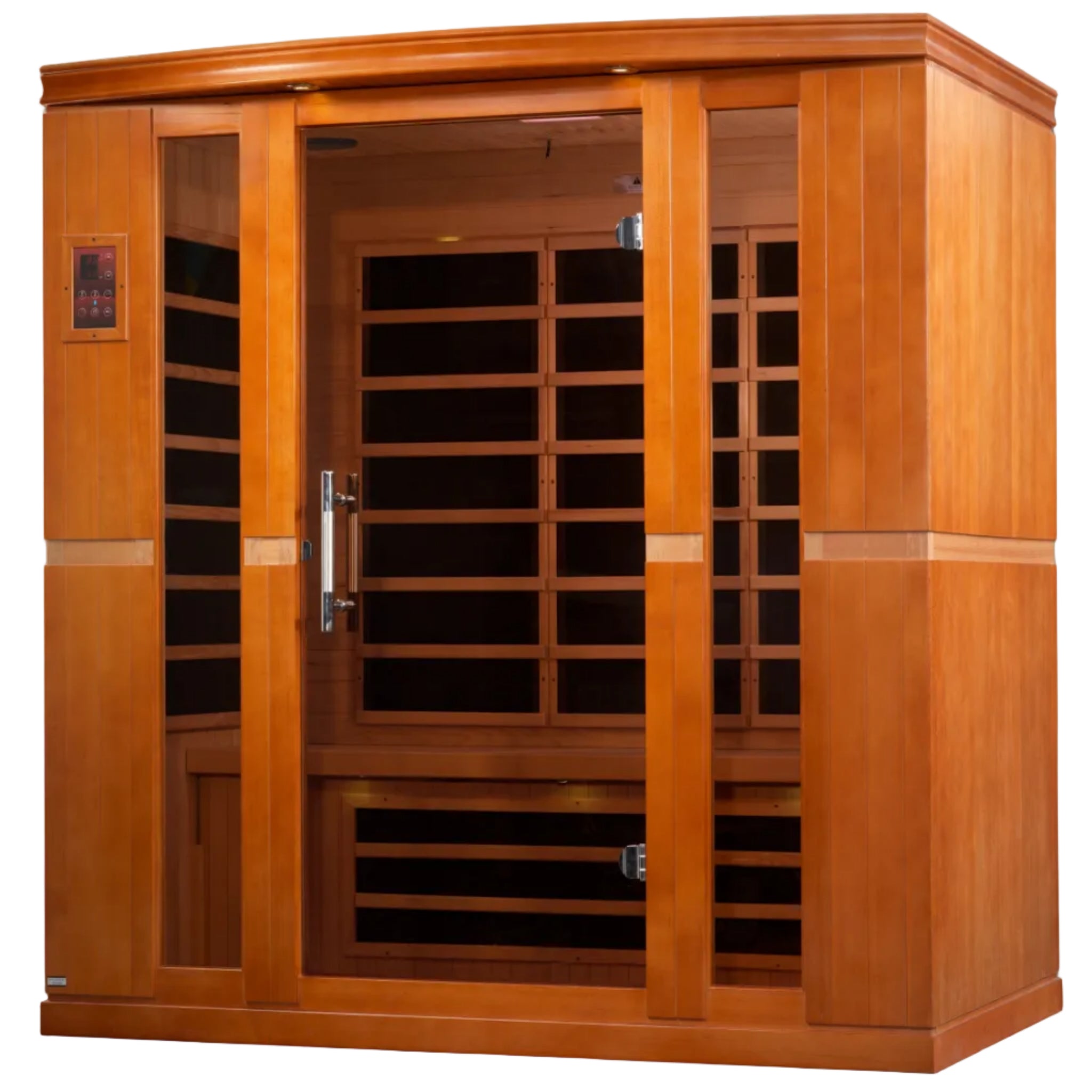 Dynamic "Bergamo Elite" 4 Person Ultra Low EMF FAR Infrared Sauna (DYN-6440-01 Elite)