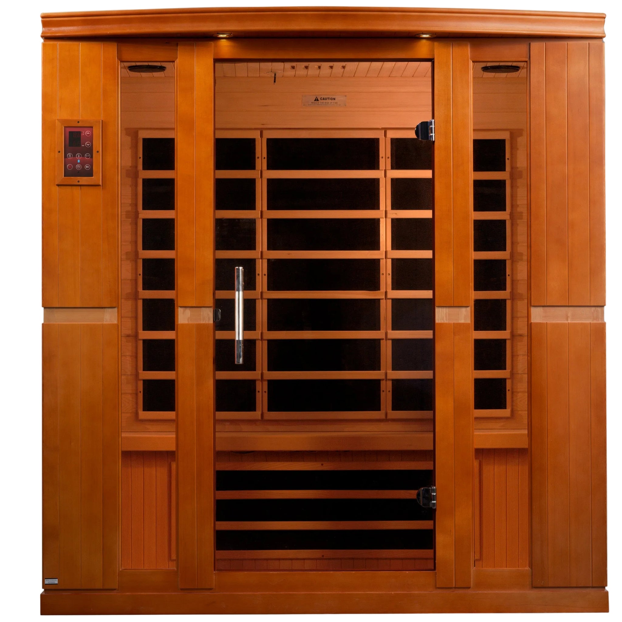 Dynamic "Bergamo Elite" 4 Person Ultra Low EMF FAR Infrared Sauna (DYN-6440-01 Elite)