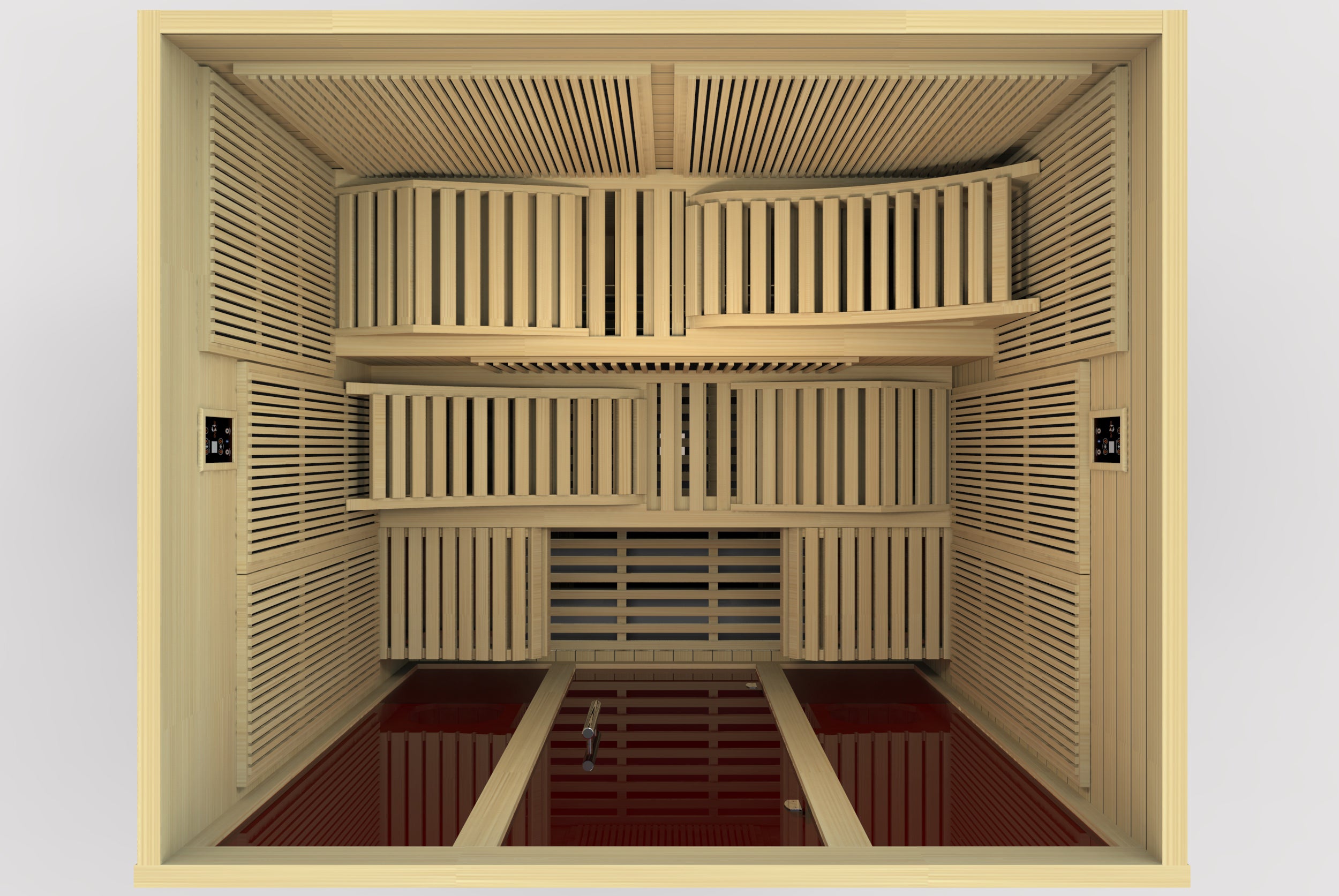 Golden Designs Monaco 6-Person Near Zero EMF Far Infrared Sauna (GDI-6996-01)