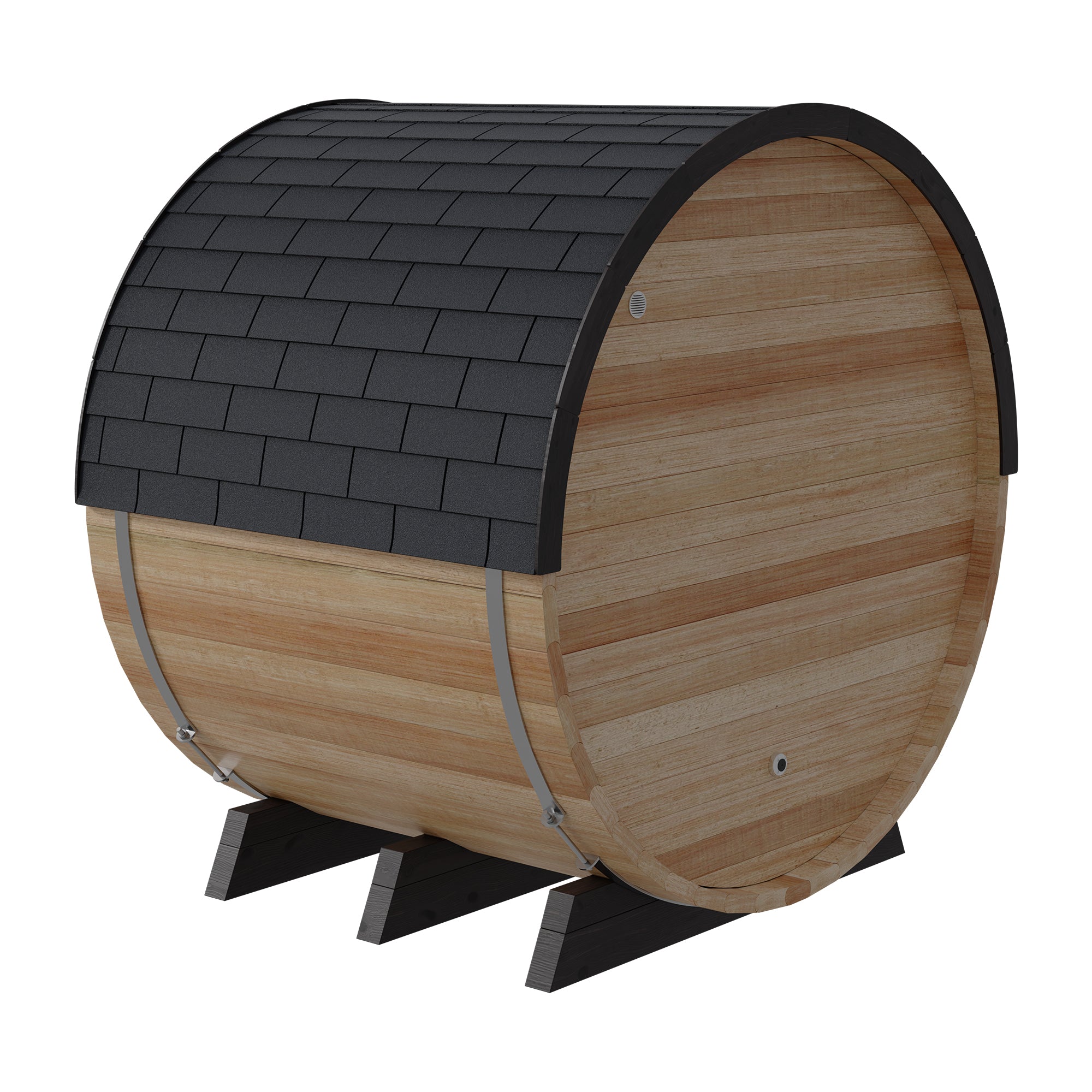 Finnmark FD-7 Thermo-Aspen Combination Barrel Sauna (4-Person)