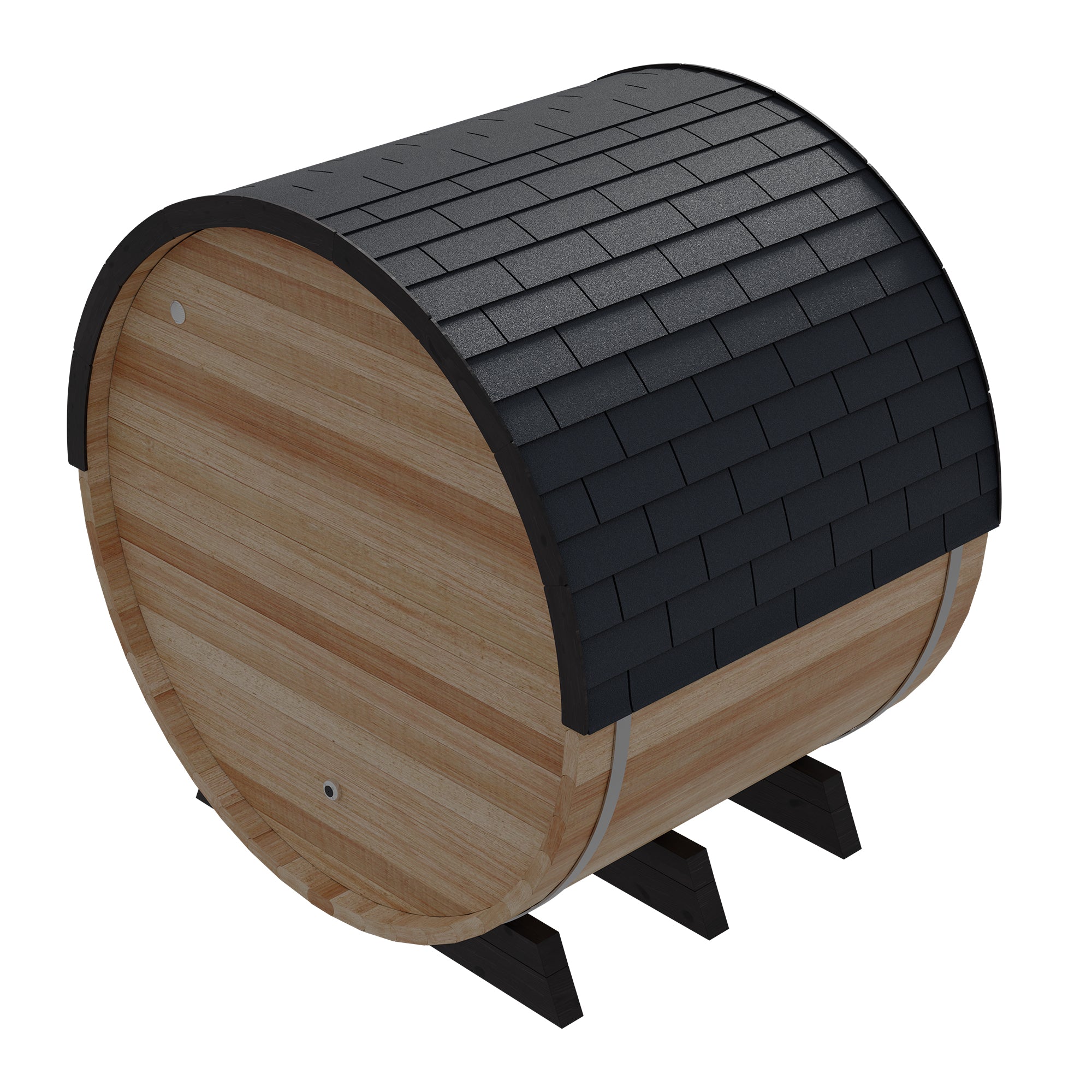 Finnmark FD-7 Thermo-Aspen Combination Barrel Sauna (4-Person)