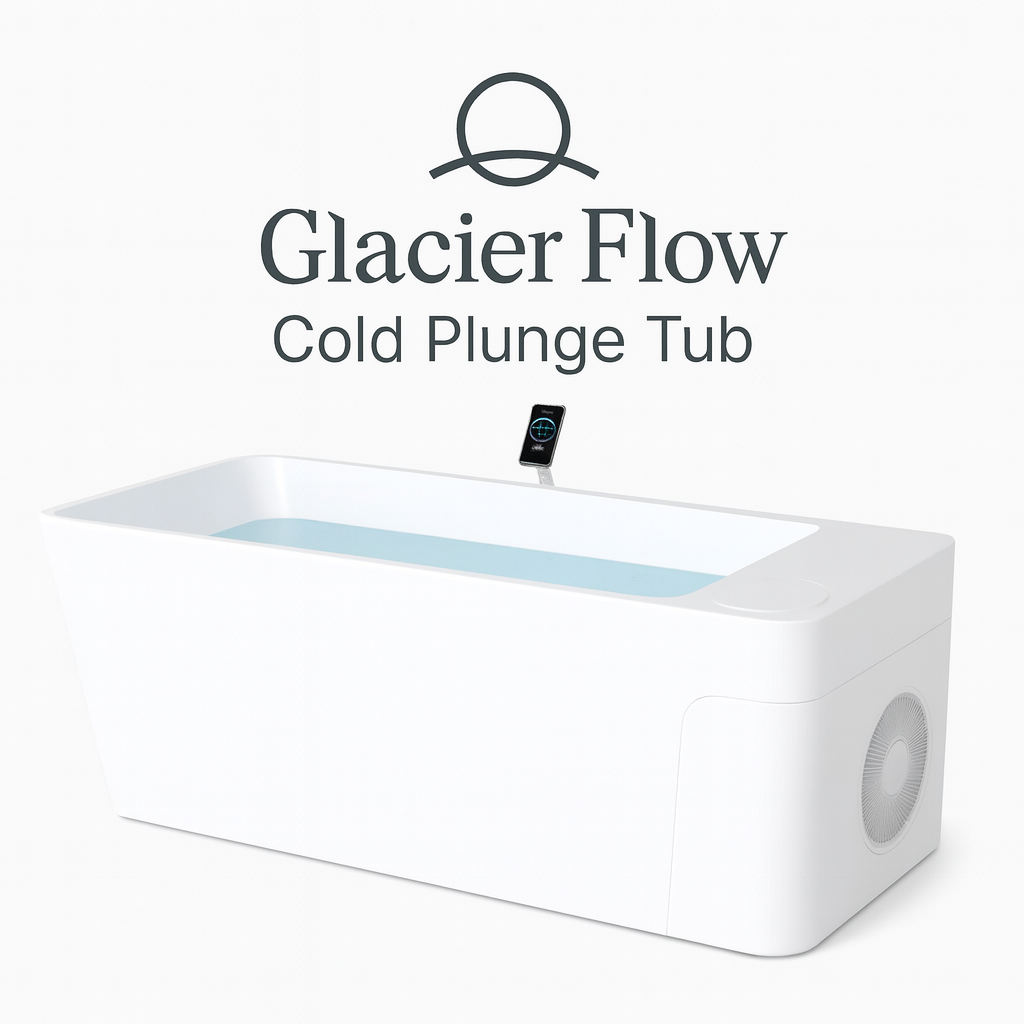 RecoveryLux Glacier Flow Cold Plunge Tub