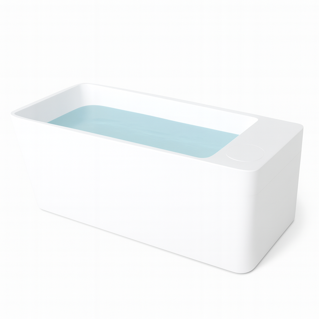 RecoveryLux Glacier Flow Cold Plunge Tub