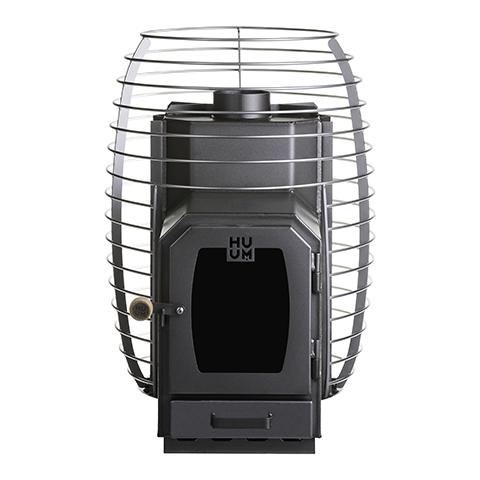 HUUM HIVE Wood LS 17 — Wood-Fired Sauna Stove w/ Firebox Extension (17kW)