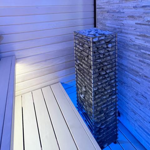HUUM CLIFF 9 — Slim Electric Sauna Heater (9kW)