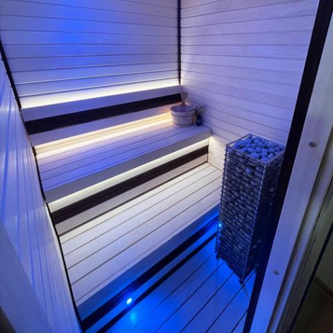 HUUM CLIFF 9 — Slim Electric Sauna Heater (9kW)