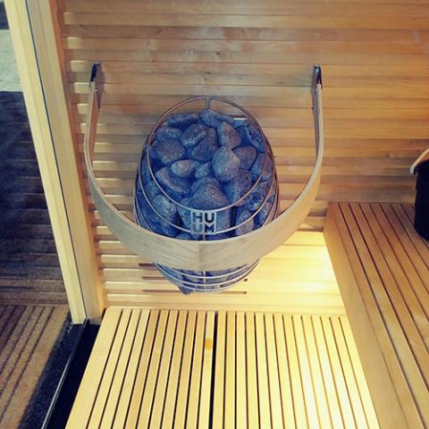 HUUM DROP 4.5 — Wall-Mounted Electric Sauna Heater (4.5kW)