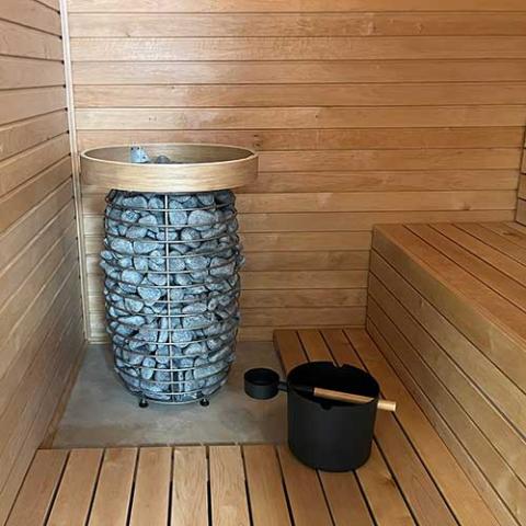 HUUM HIVE Mini 11 — Compact High-Capacity Electric Sauna Heater (10.6kW)