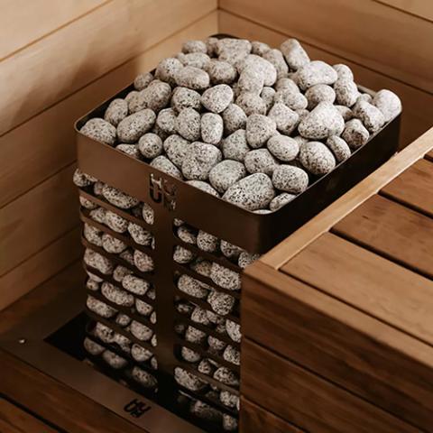 HUUM STEEL 11 — Slim Electric Sauna Heater (10.5kW)