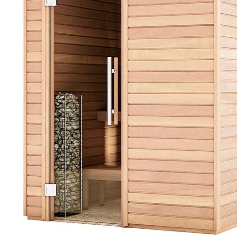 HUUM CLIFF Mini 4 — Wall-Mounted Electric Sauna Heater (4kW)