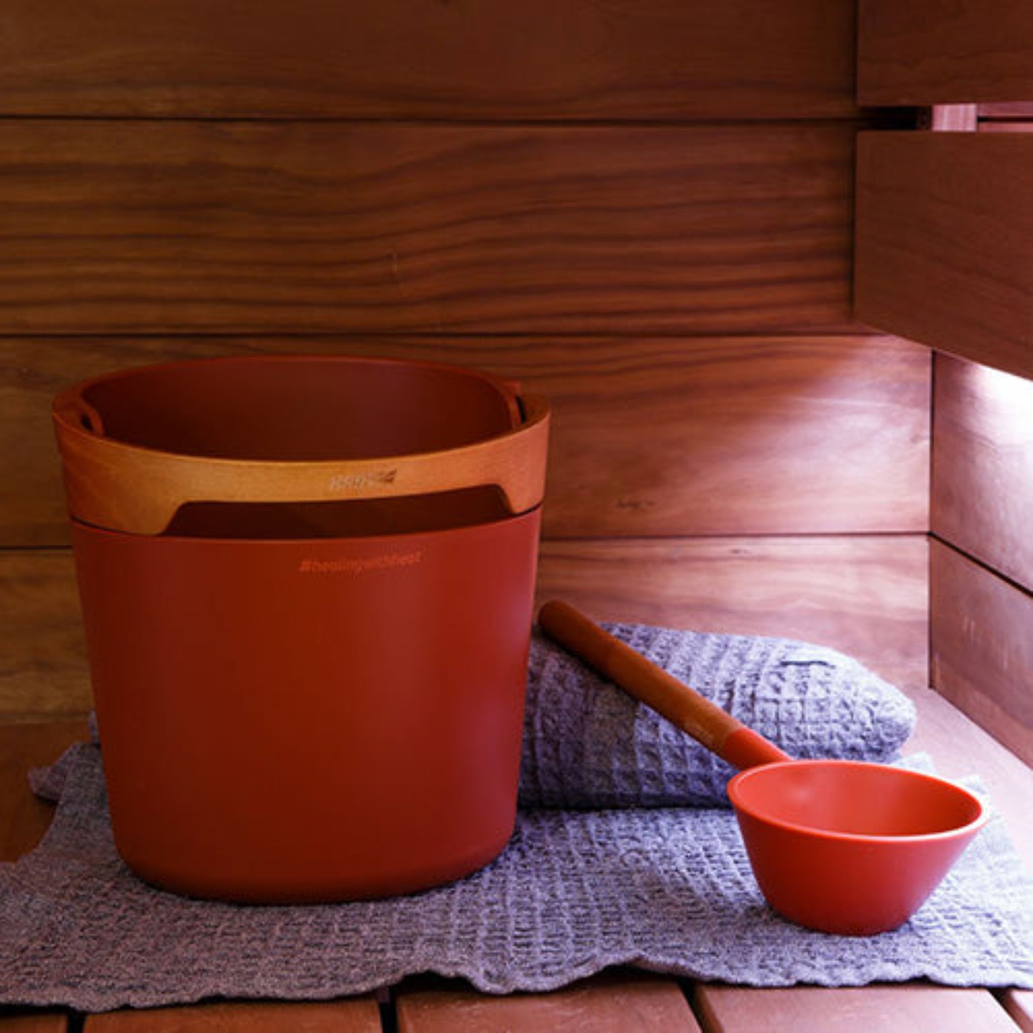 Harvia Helmi Bucket & Ladle Set