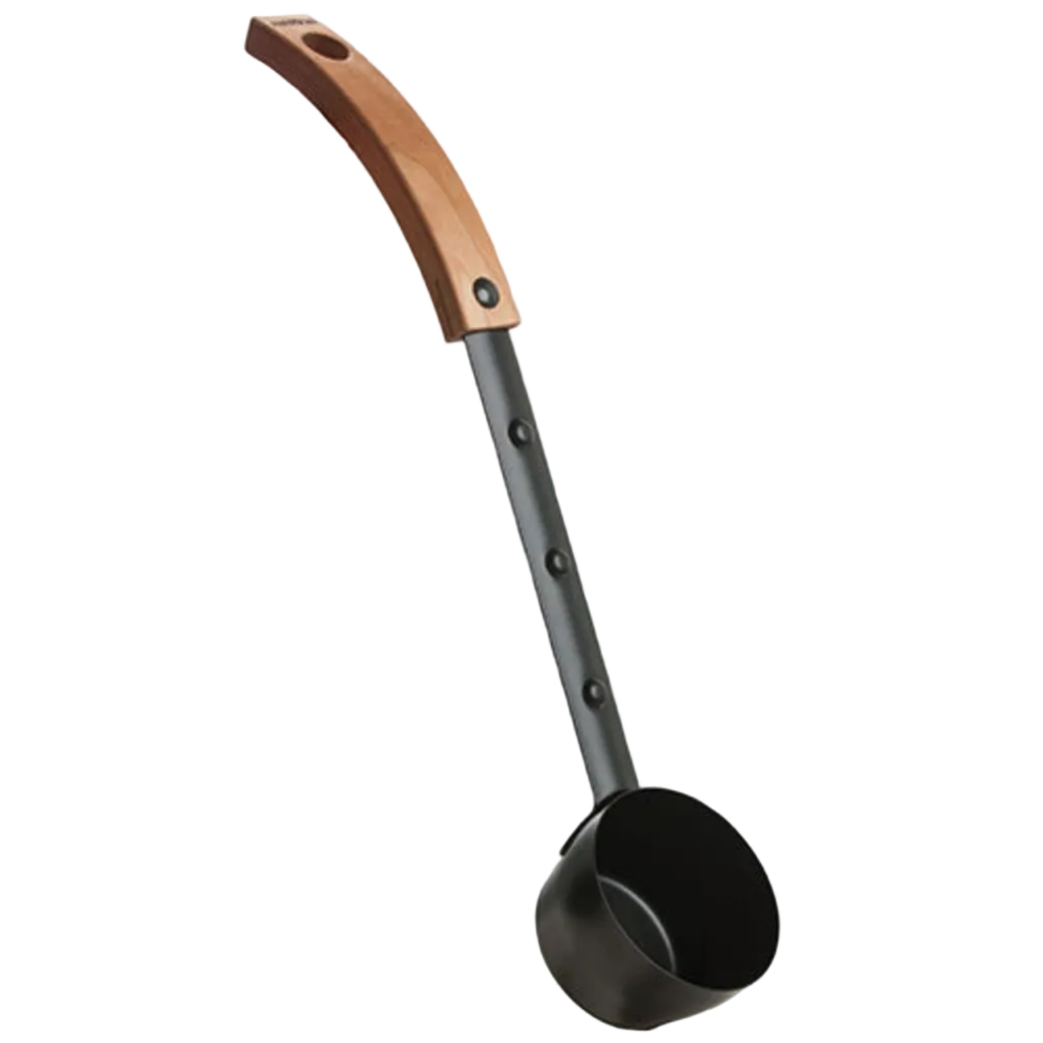 Harvia Legend Sauna Ladle (Black Steel & Thermo-Aspen Handle)