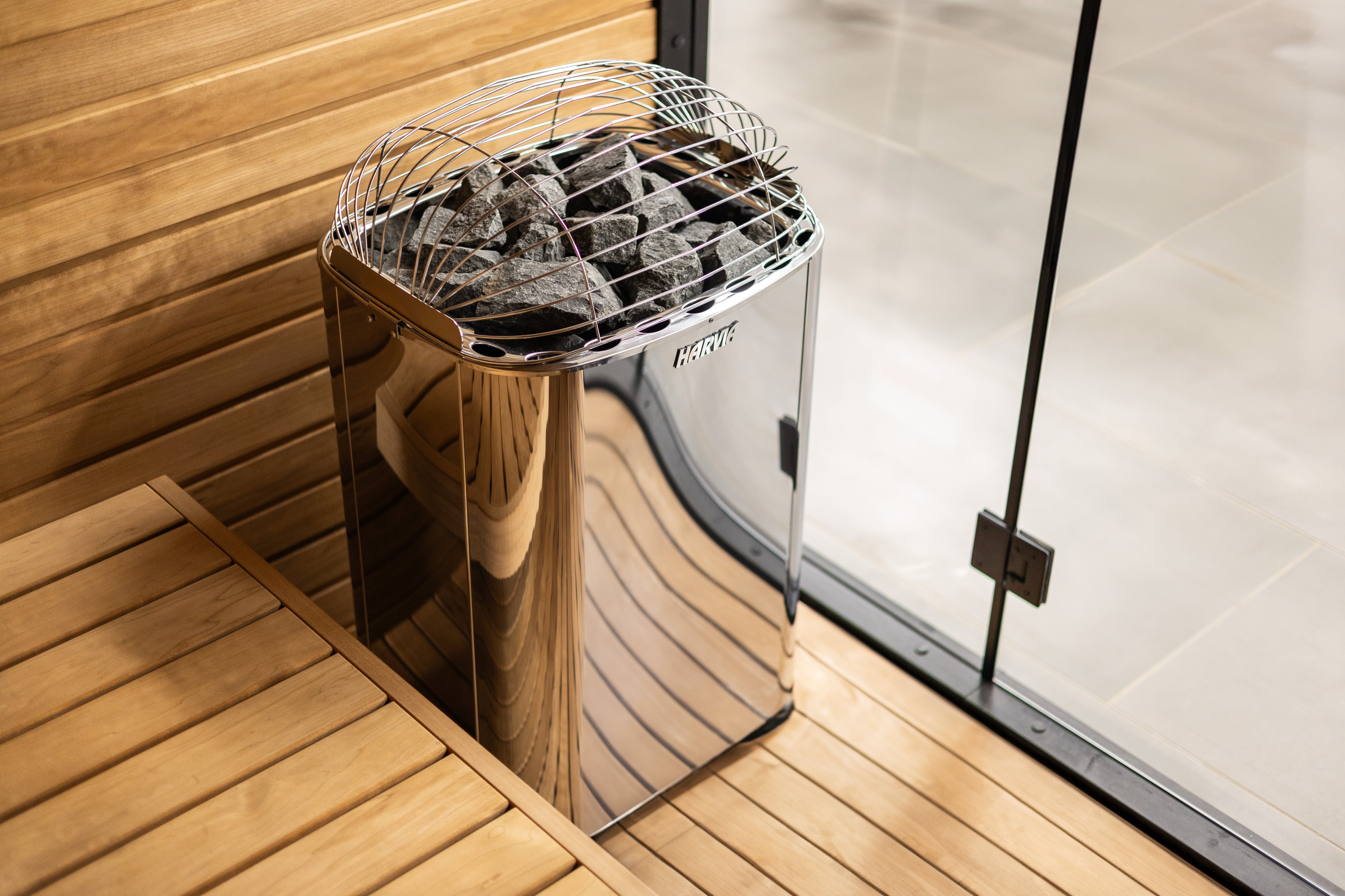 Harvia Club K15G Club Series 15kW Electric Sauna Heater (240V, 1PH)