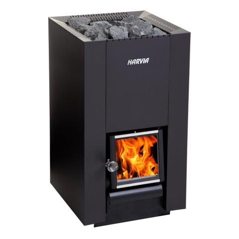 Harvia Linear 22 GreenFlame 15.7kW Wood-Burning Sauna Stove