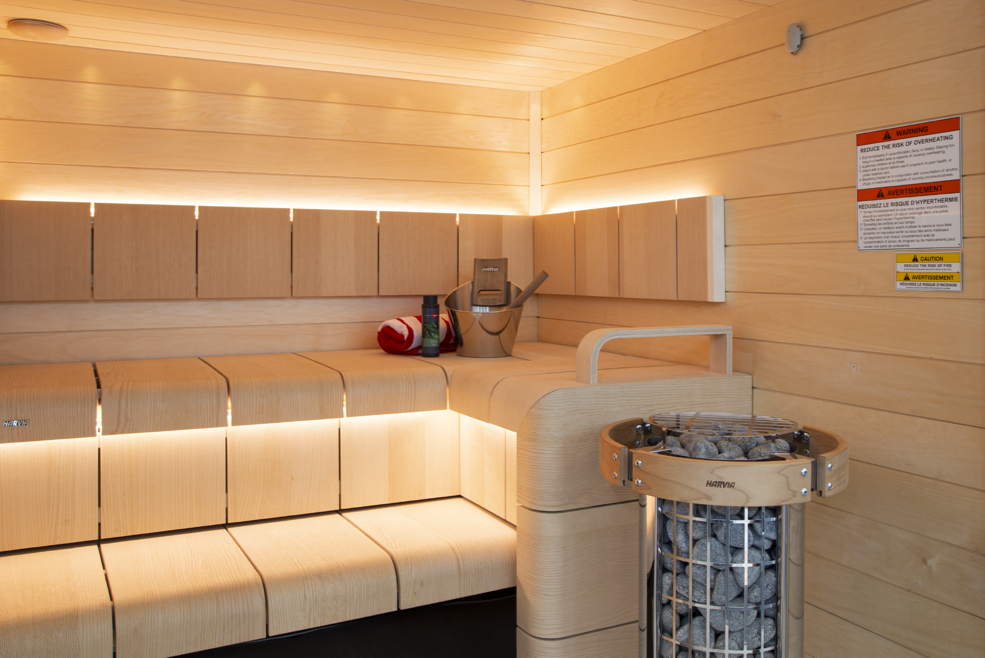 Harvia Cilindro PC110E 10.5kW Electric Sauna Heater