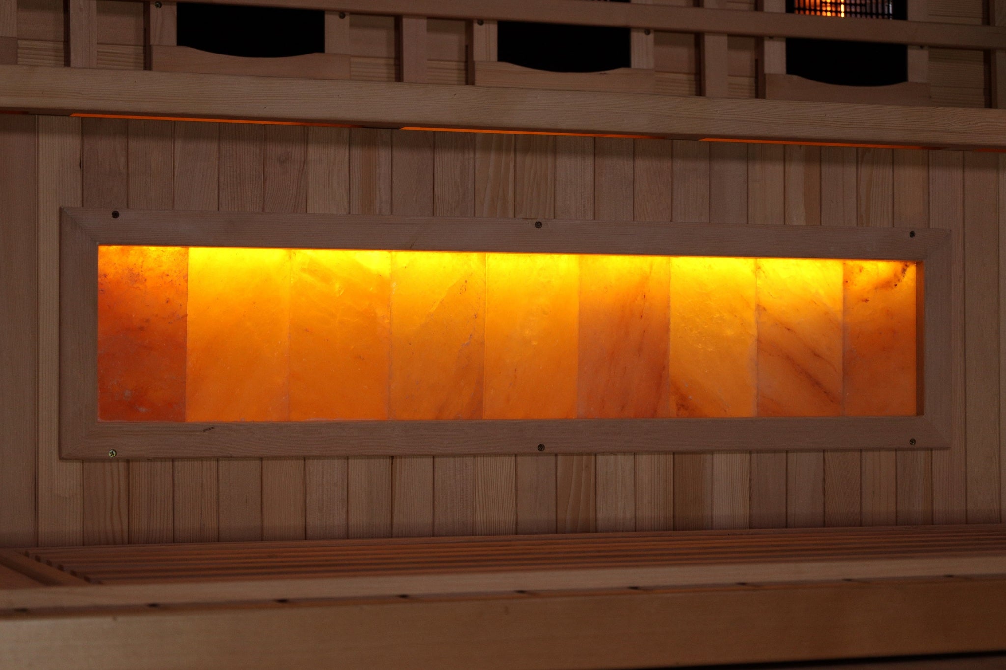 Golden Designs “Reserve Edition” 3 Person Full Spectrum Infrared Sauna w/ Himalayan Salt Bar (GDI-8035-03)