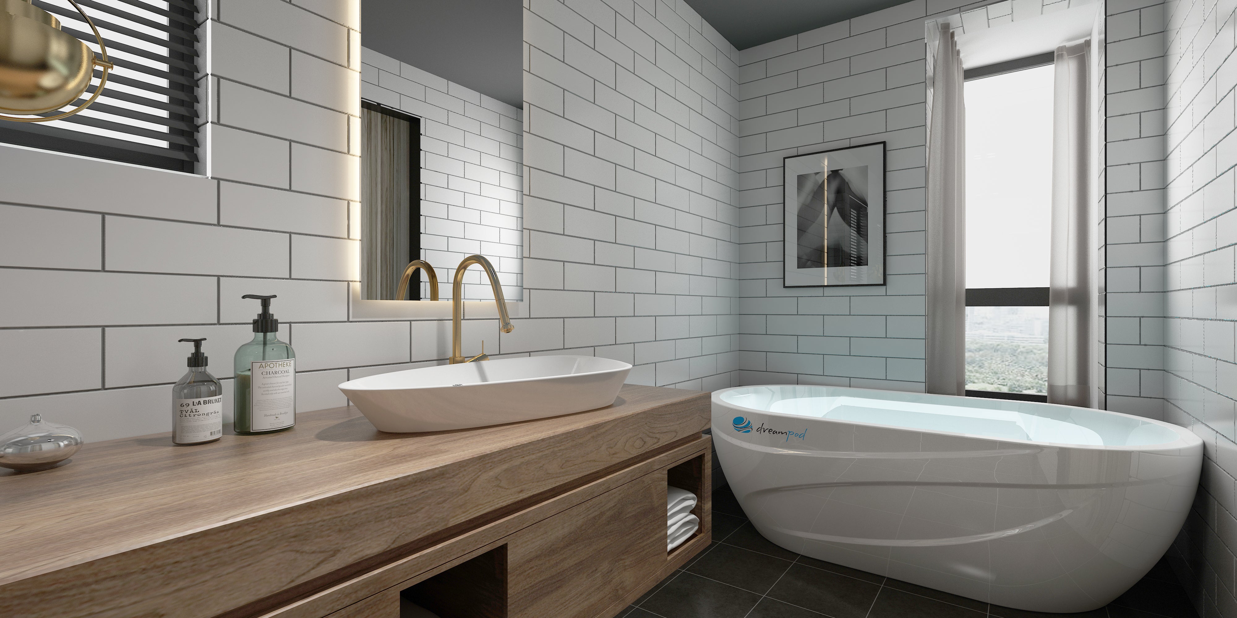 Dreampod Ice Bath with Integrated Chiller