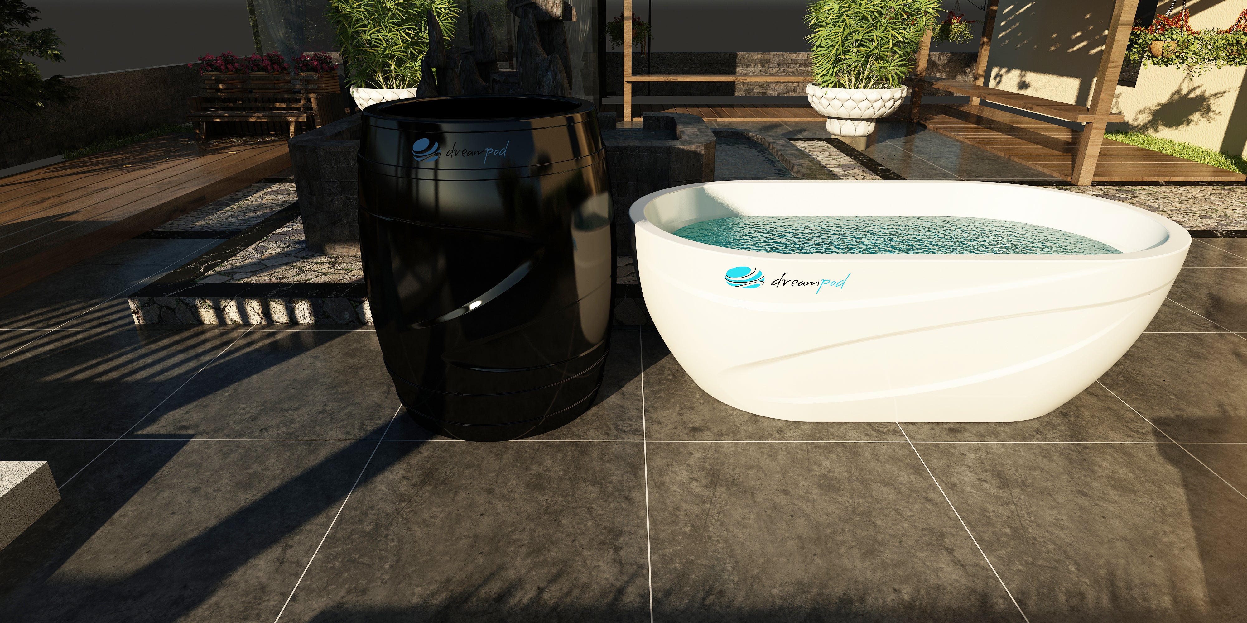 Dreampod Ice Bath with Integrated Chiller