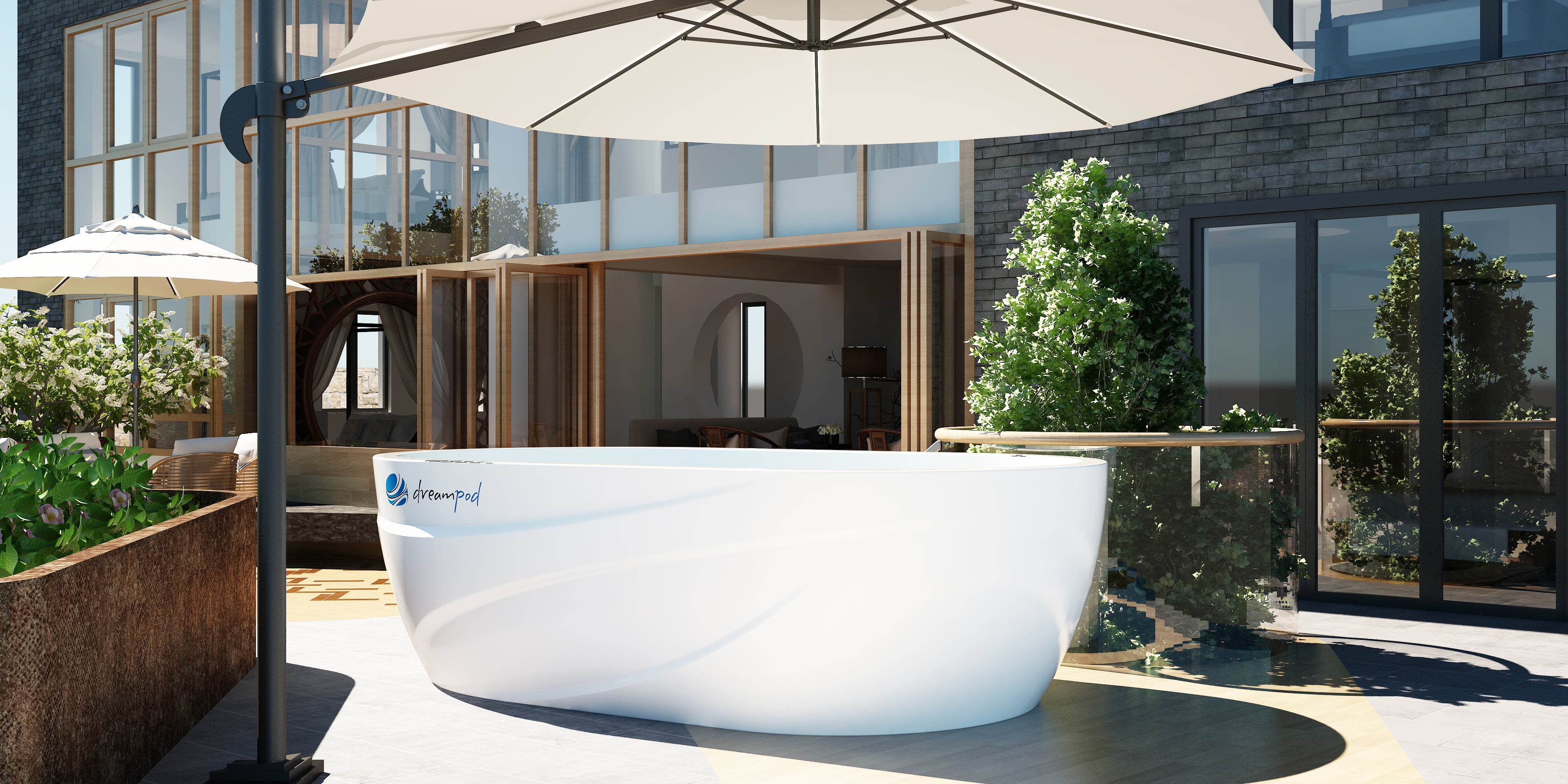 Dreampod Ice Bath with Integrated Chiller