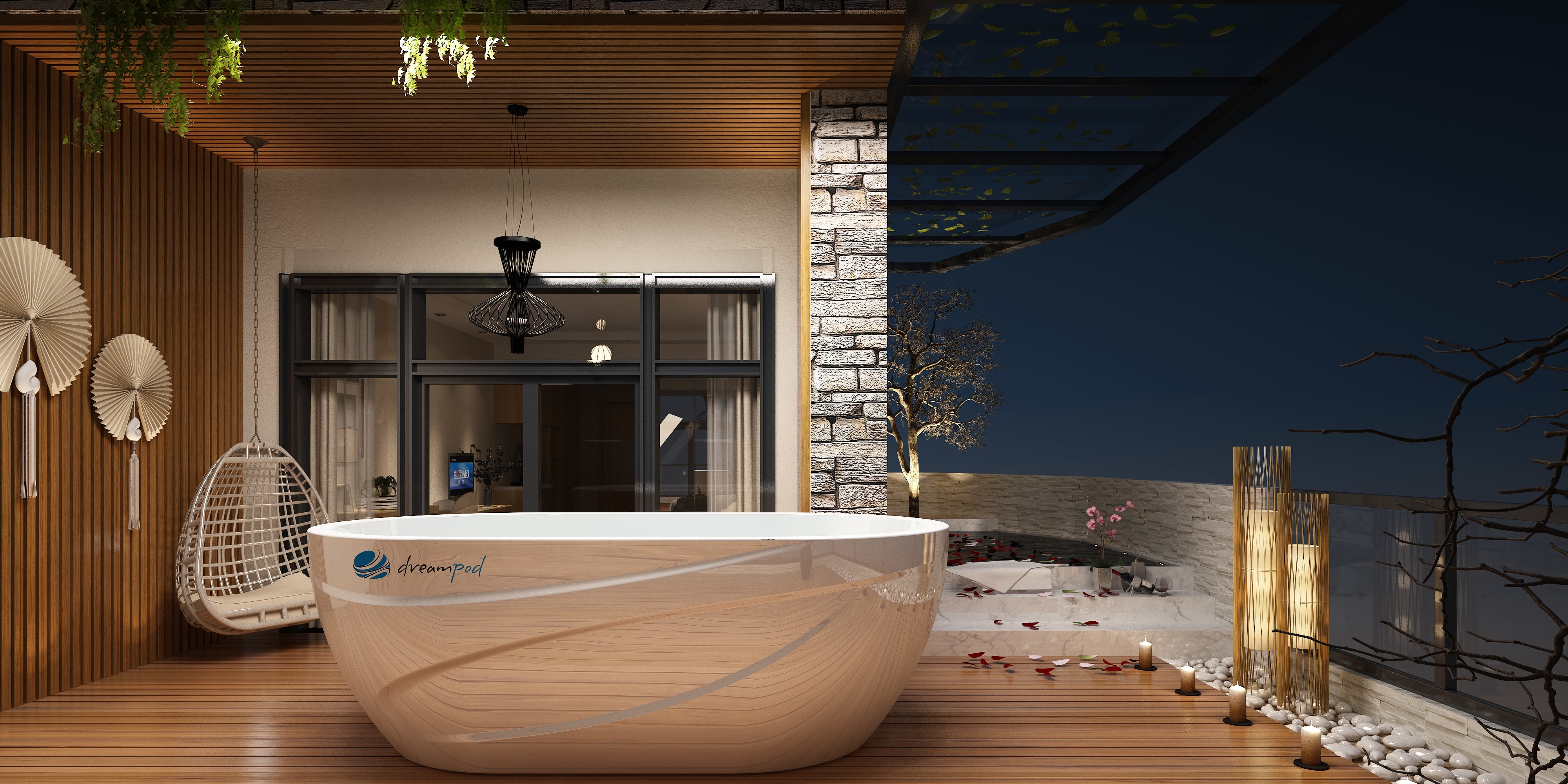 Dreampod Ice Bath with Integrated Chiller