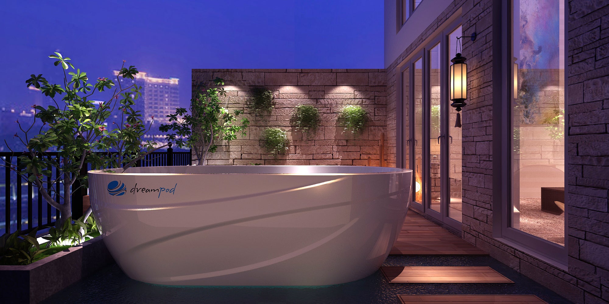 Dreampod Ice Bath with Integrated Chiller