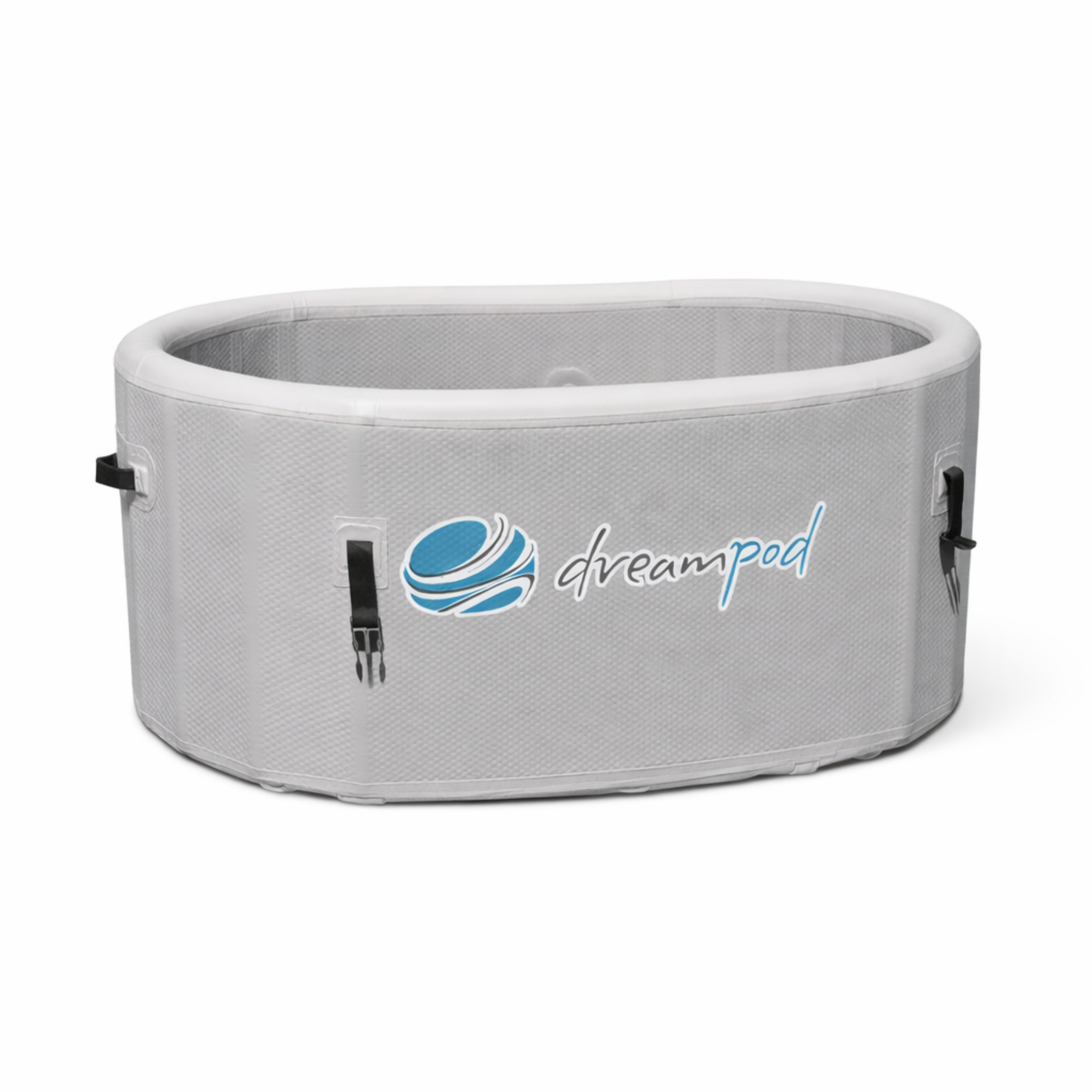 Dreampod Ice Bath FLEX – Inflatable Cold Plunge Tub (Gray)