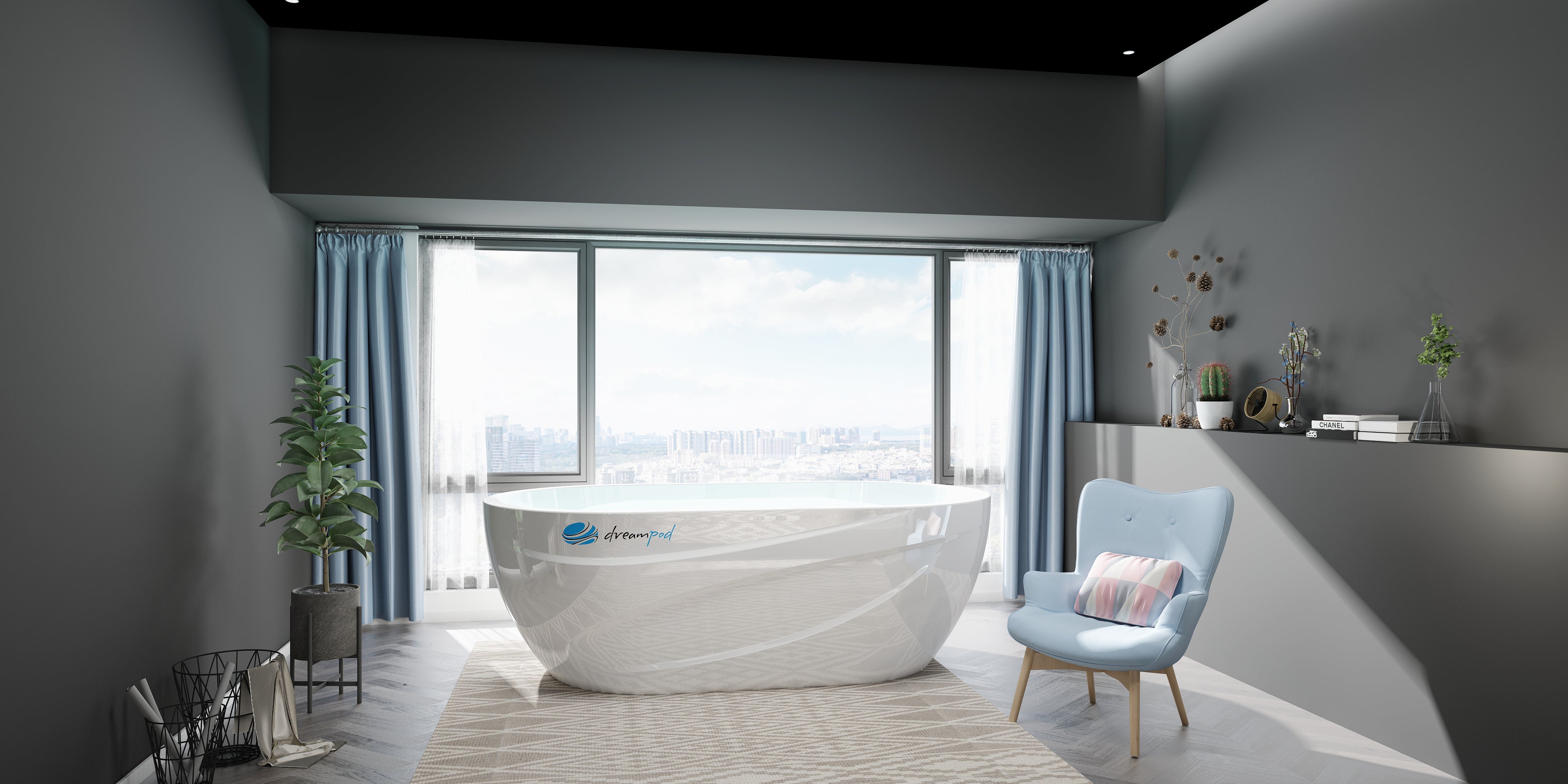 Dreampod Ice Bath with Integrated Chiller