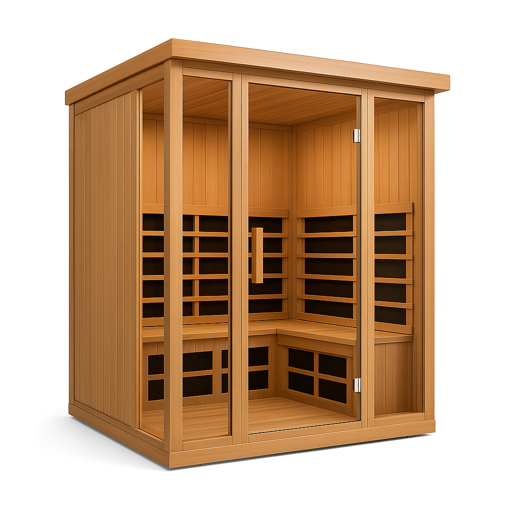 RecoveryLux Clermont 2-Person Indoor Infrared Sauna