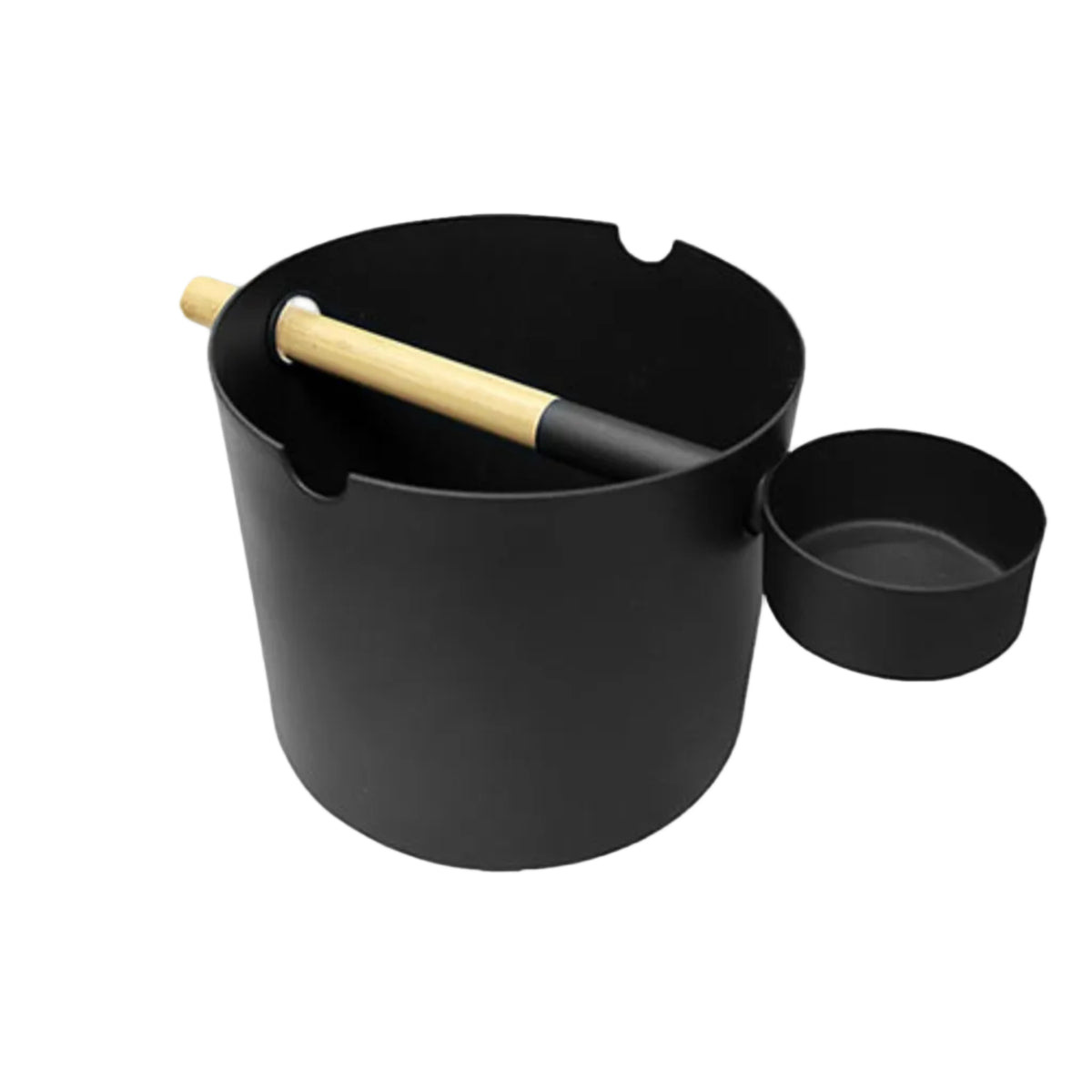 KOLO Sauna Set 1 Bucket and Ladle – Black