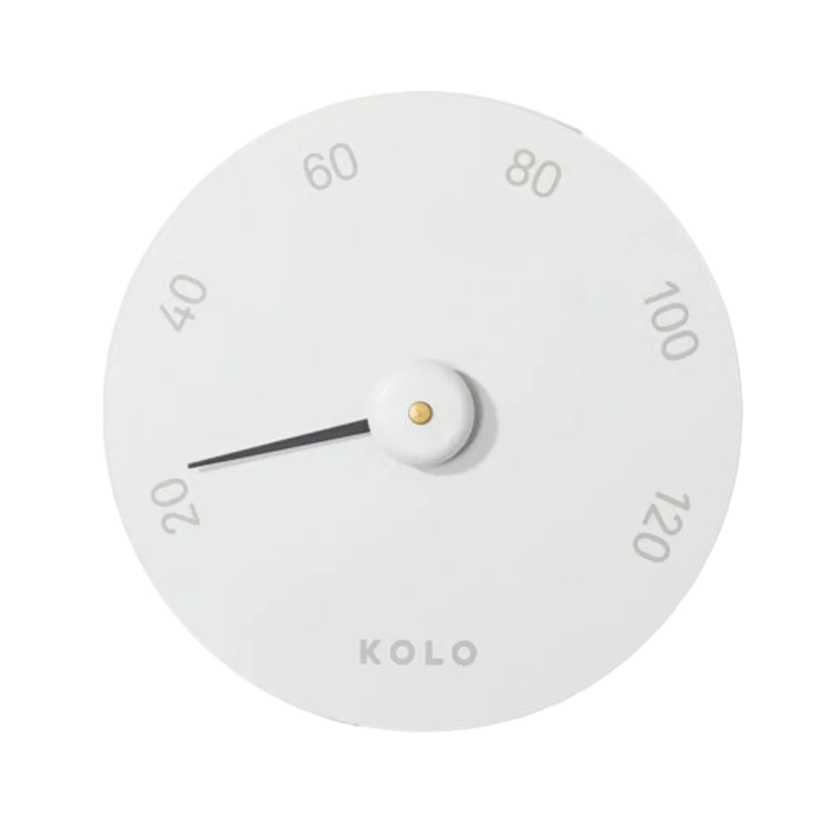 KOLO Celsius Sauna Thermometer – White