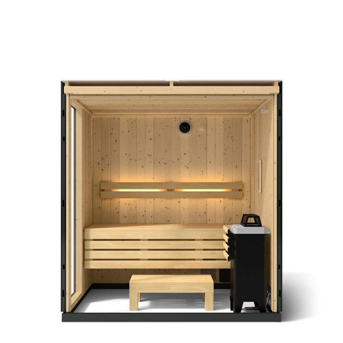 Kohler C1 Indoor Sauna – Graphite Grey (Up to 5 Persons)