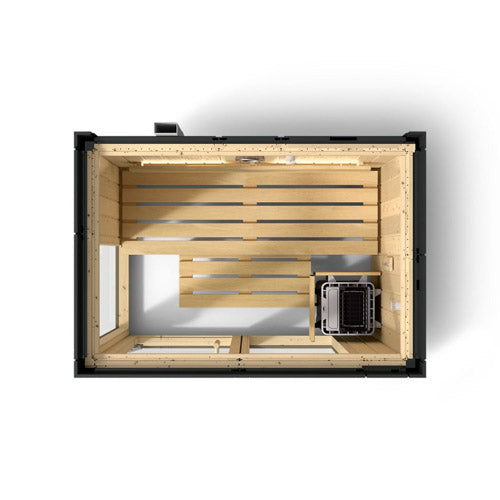 Kohler C1 Indoor Sauna – Graphite Grey (Up to 5 Persons)