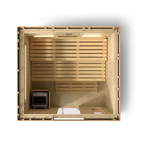 Kohler C2 Outdoor Sauna Kit – Douglas Fir (Up to 6 Persons)