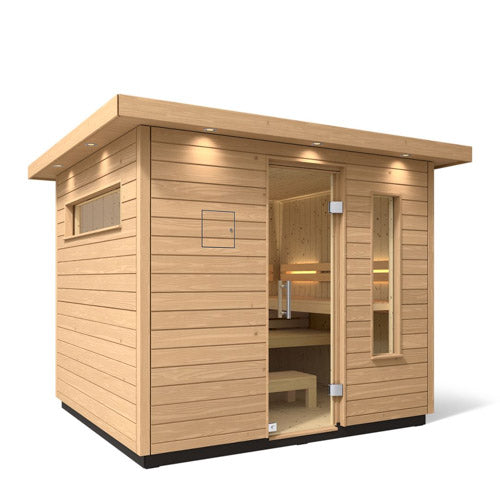 Kohler C2 Outdoor Sauna Kit – Douglas Fir (Up to 6 Persons)