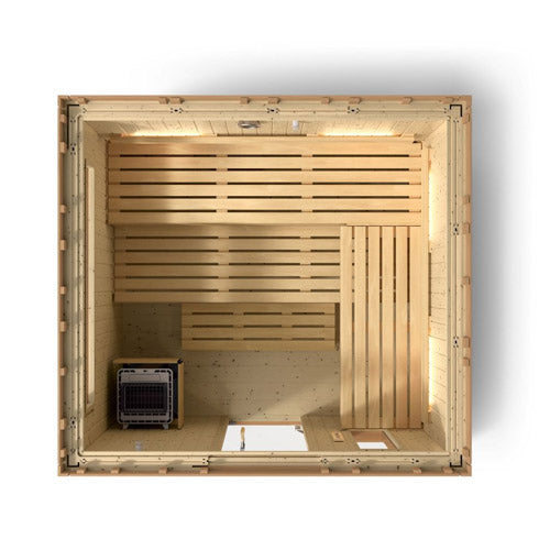 Kohler C2 Outdoor Sauna Kit – Douglas Fir (Up to 6 Persons)