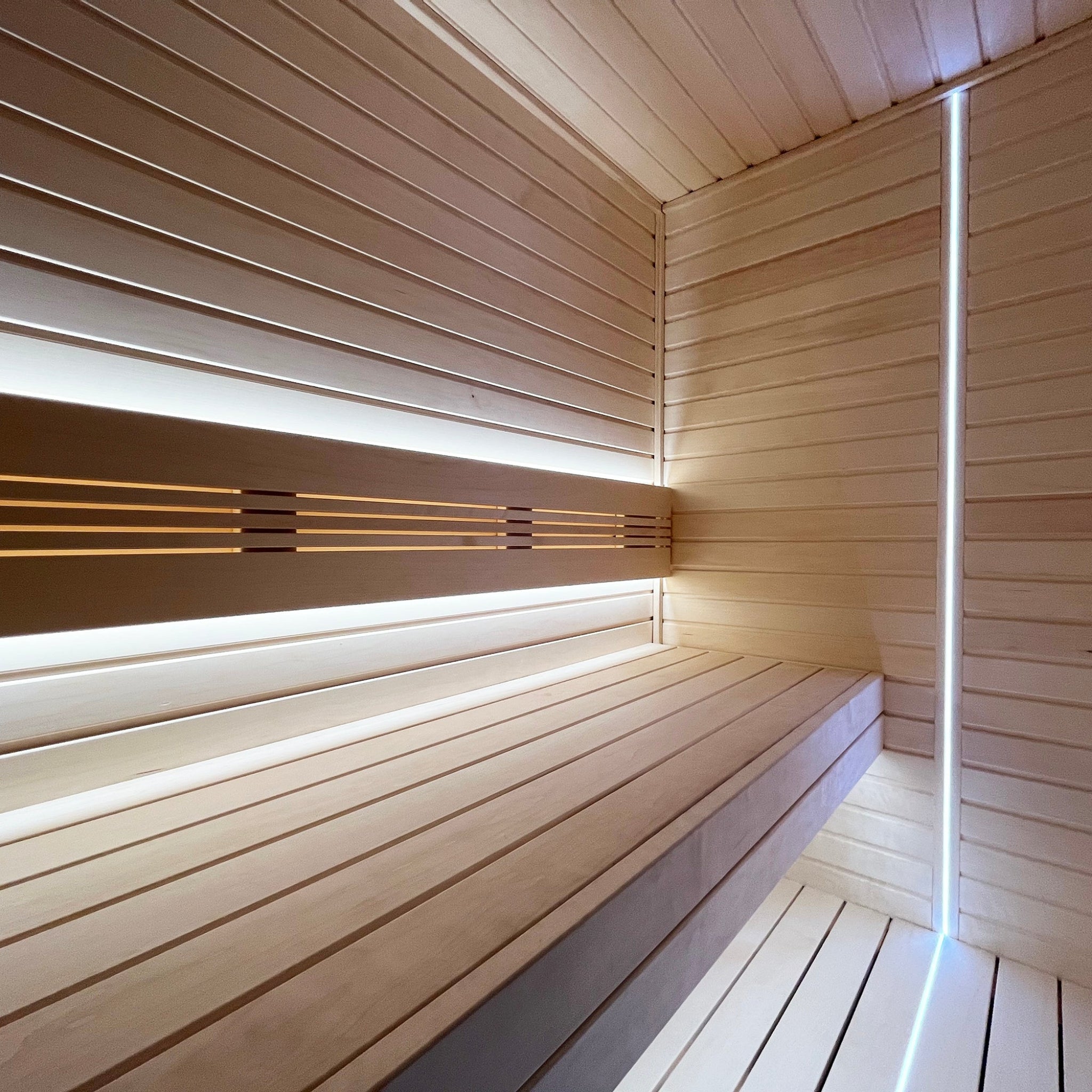 PROSAUNAS Universal Sauna Light Kit with Dual 10-Foot Flexible LED Strips