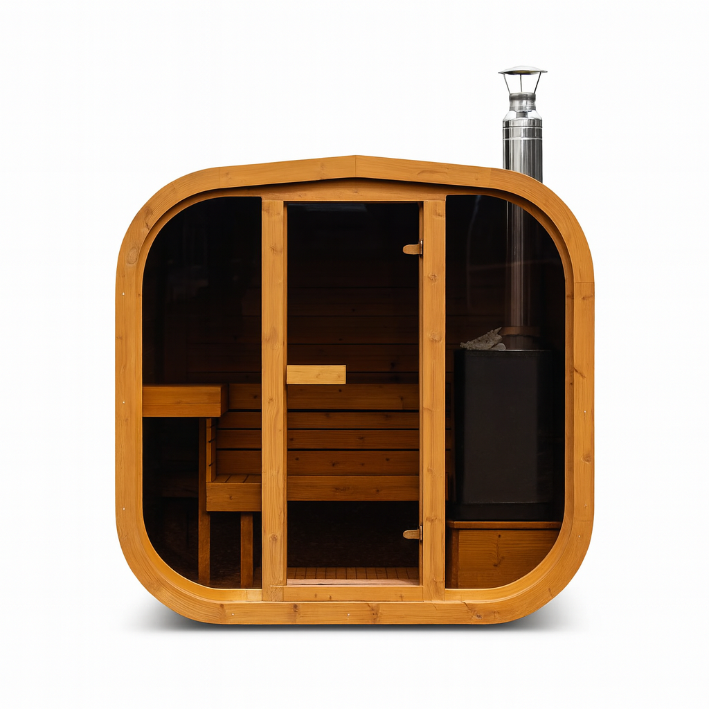 Mande Spa USA MW20 Thermowood® Outdoor Sauna (5–6 Person)