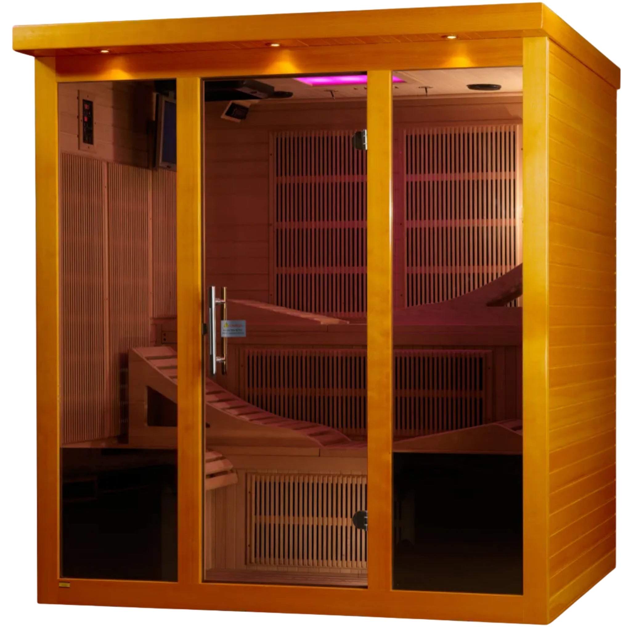 Dynamic "Monaco Elite" 6 Person Ultra Low EMF FAR Infrared Sauna – DYN-6996-01 Elite