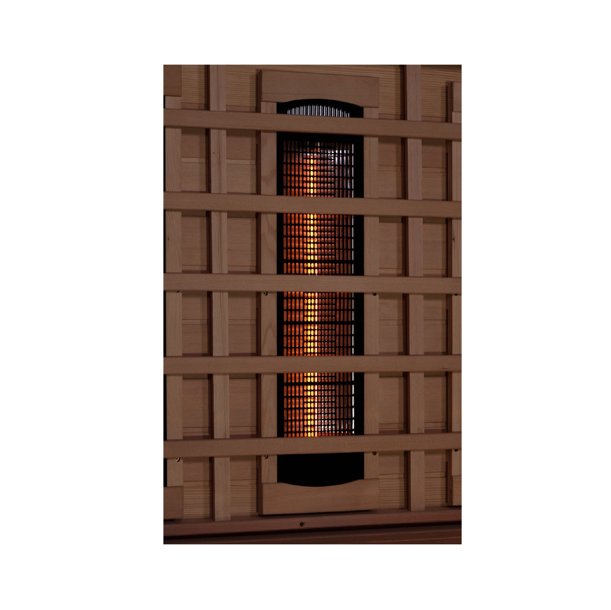Golden Designs “Reserve Edition” 6 Person Full Spectrum Near Zero EMF Sauna w/ Himalayan Salt Bars (GDI-8260-01)