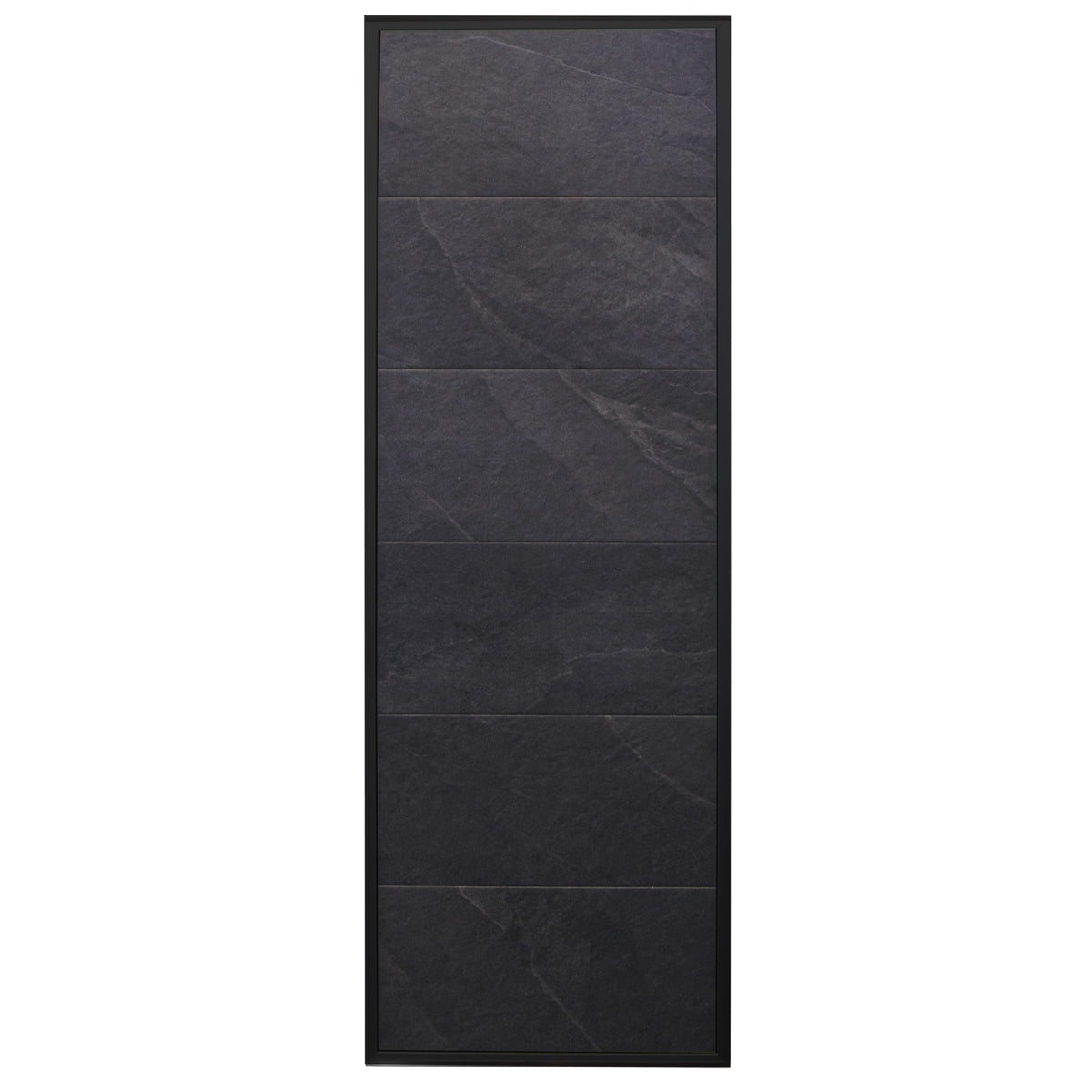 Harvia Stone Wall decorative panel, 1824 x 634 mm, black frames