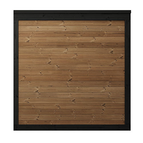 SaunaLife Model GL6 – Garden Luxury-Series Outdoor DIY Sauna Kit (Thermo-Spruce, Up to 6 Persons)