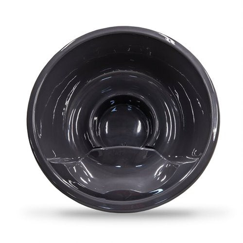 SaunaLife Model S4B – Soak-Series Outdoor Wood-Fired Hot Tub (Black, Up to 6 Persons)